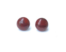 Load image into Gallery viewer, Red Jasper Studs
